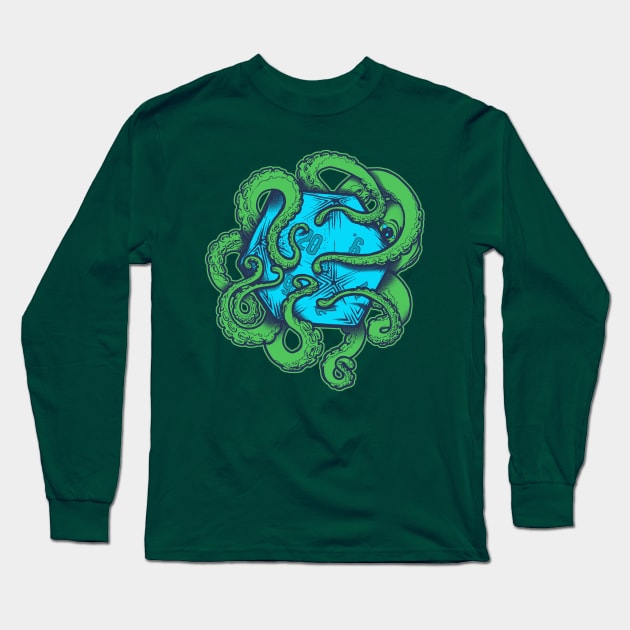 Monster of the Deep [alt] Long Sleeve T-Shirt by DCLawrenceUK